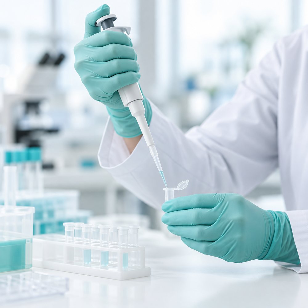 Procesamiento de muestras en el laboratorio